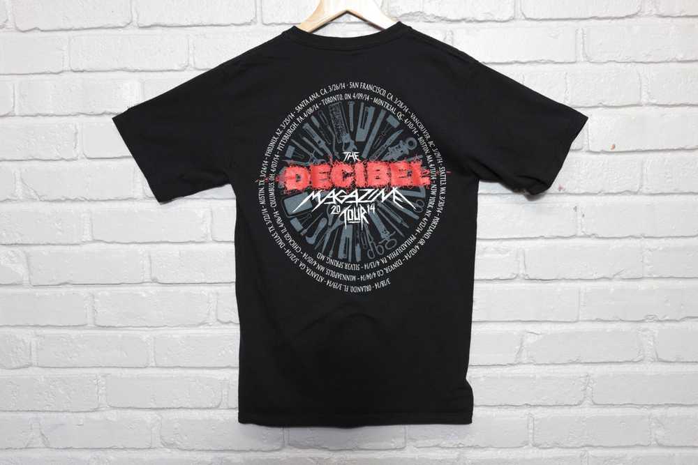 2010s carcass tools decibel magazine tour shirt s… - image 4