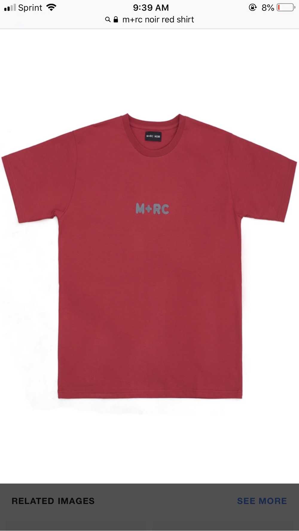 M+Rc Noir M+RC Noir Shirt Red - image 2