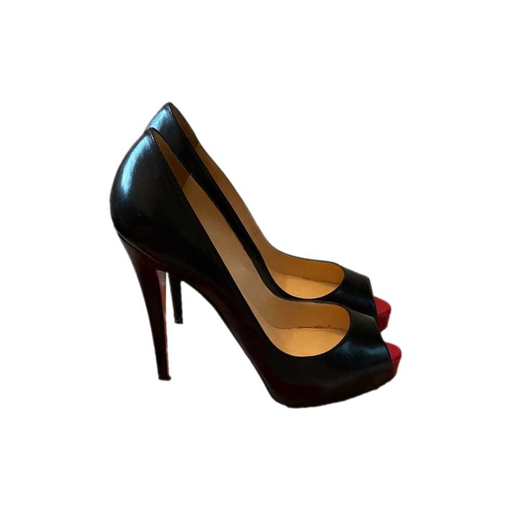 Christian Louboutin Very Privé leather heels - image 1