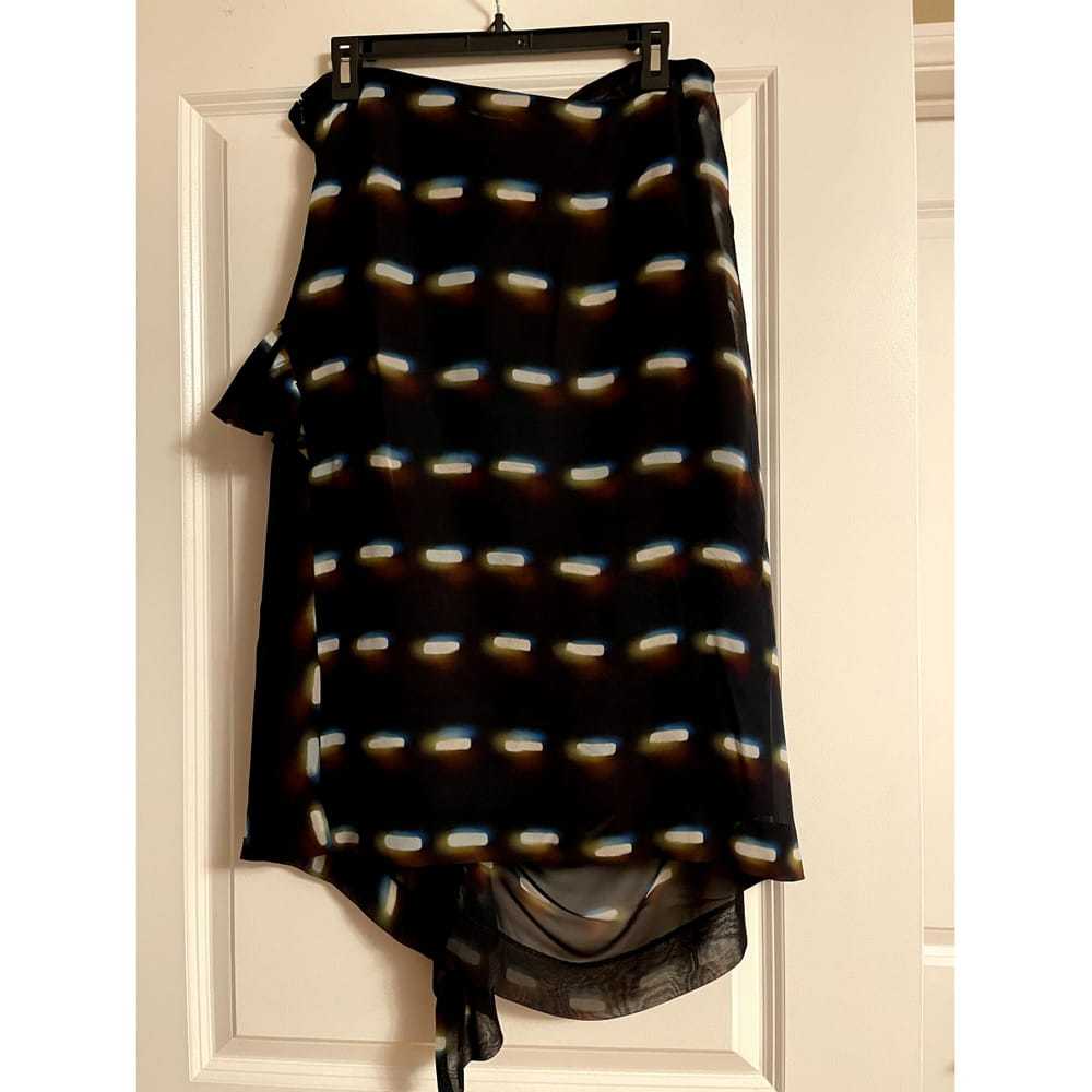 Dries Van Noten Silk mid-length skirt - image 2