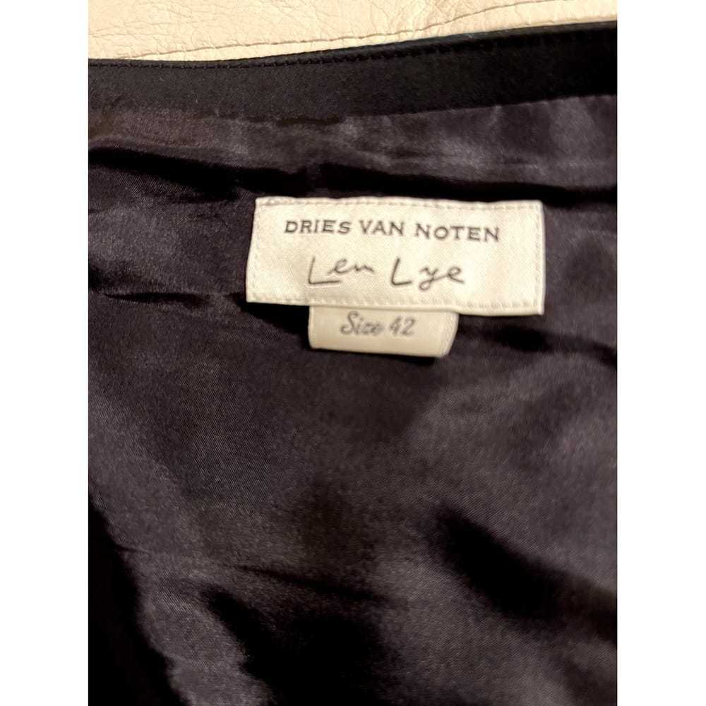 Dries Van Noten Silk mid-length skirt - image 4