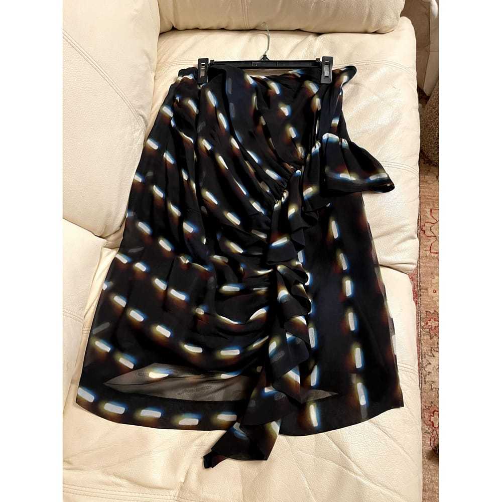 Dries Van Noten Silk mid-length skirt - image 5