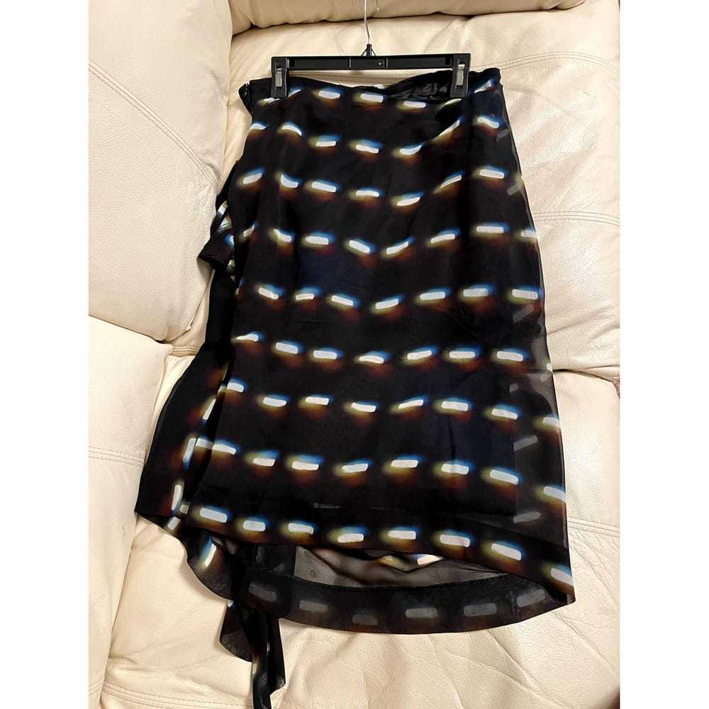 Dries Van Noten Silk mid-length skirt - image 6