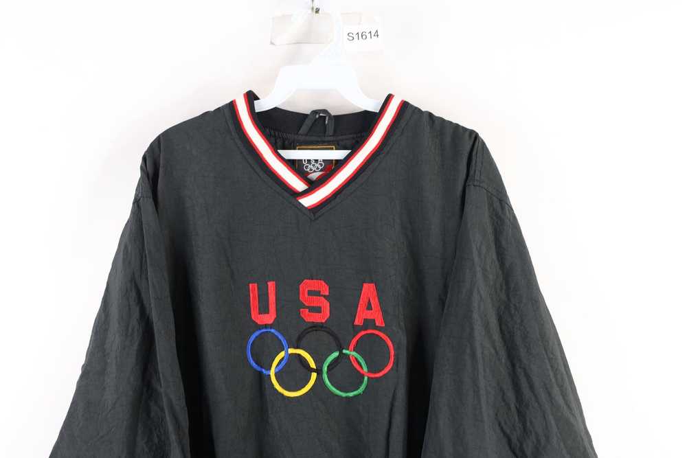 Vintage Vintage 90s Spell Out USA Olympics Pullov… - image 2