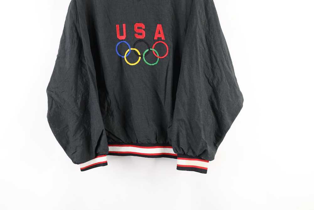 Vintage Vintage 90s Spell Out USA Olympics Pullov… - image 3