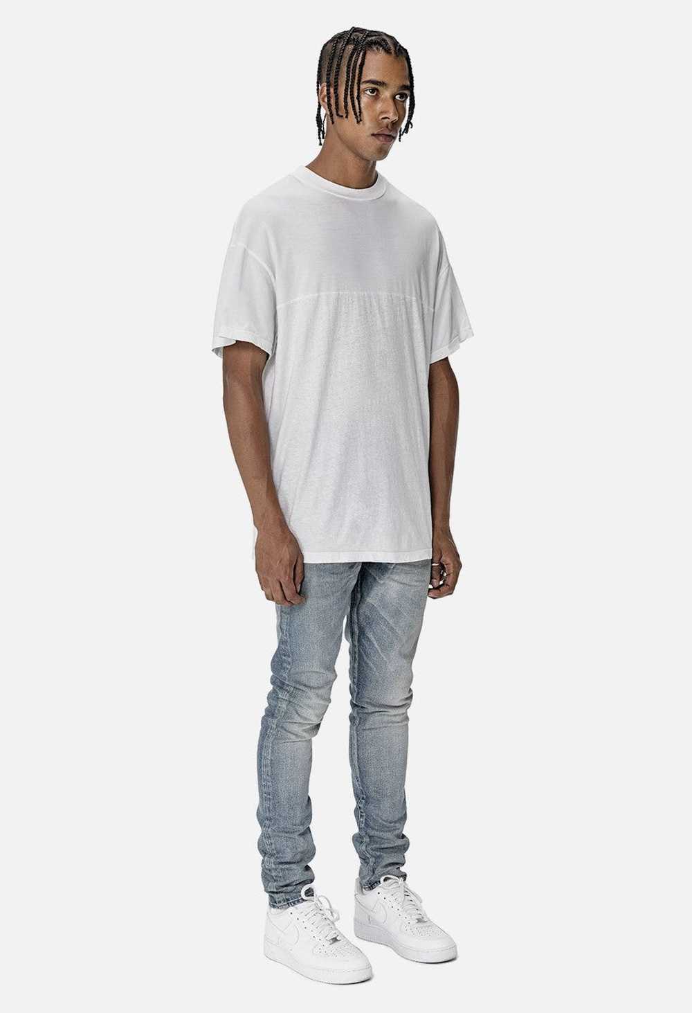 John Elliott John Elliott Mock Panel Tee in White… - image 10