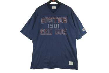 MLB Boston 1901 Red Sox MLV Official V-neck Tee - image 1