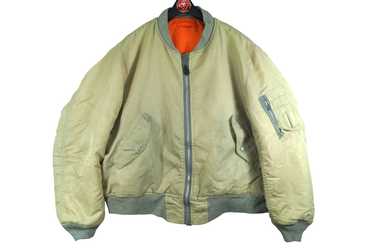 Alpha Industries × Made In Usa × Vintage MA-1 Alp… - image 1