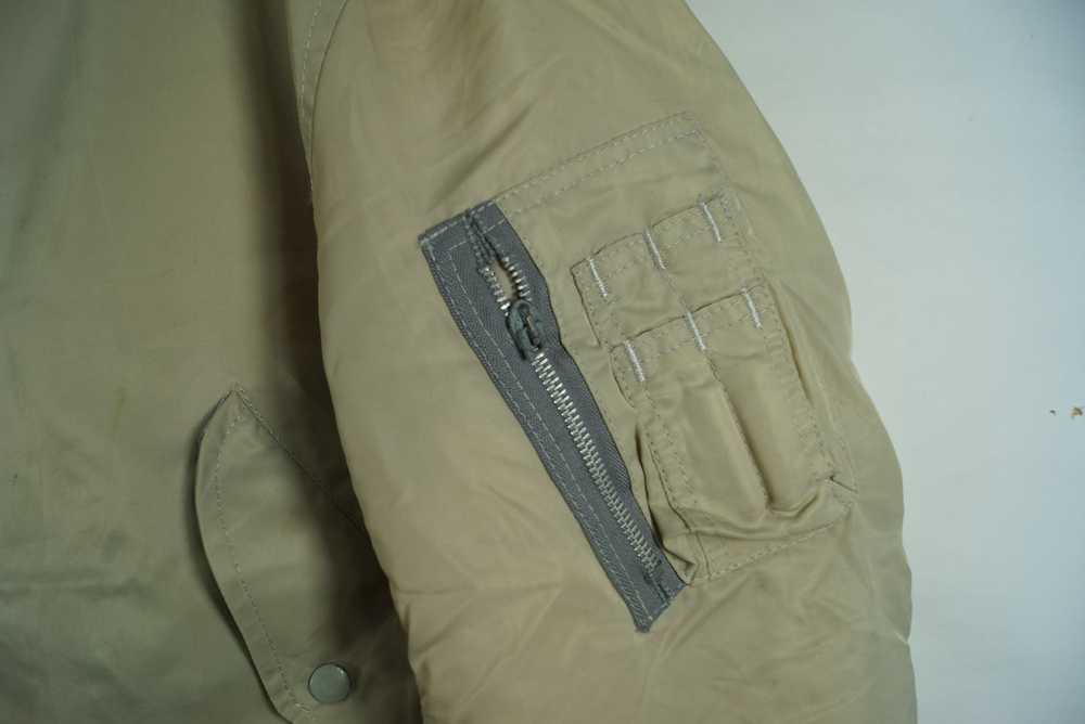 Alpha Industries × Made In Usa × Vintage MA-1 Alp… - image 2