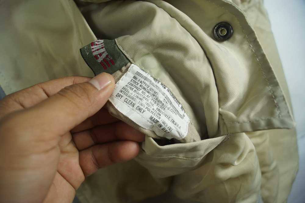 Alpha Industries × Made In Usa × Vintage MA-1 Alp… - image 4