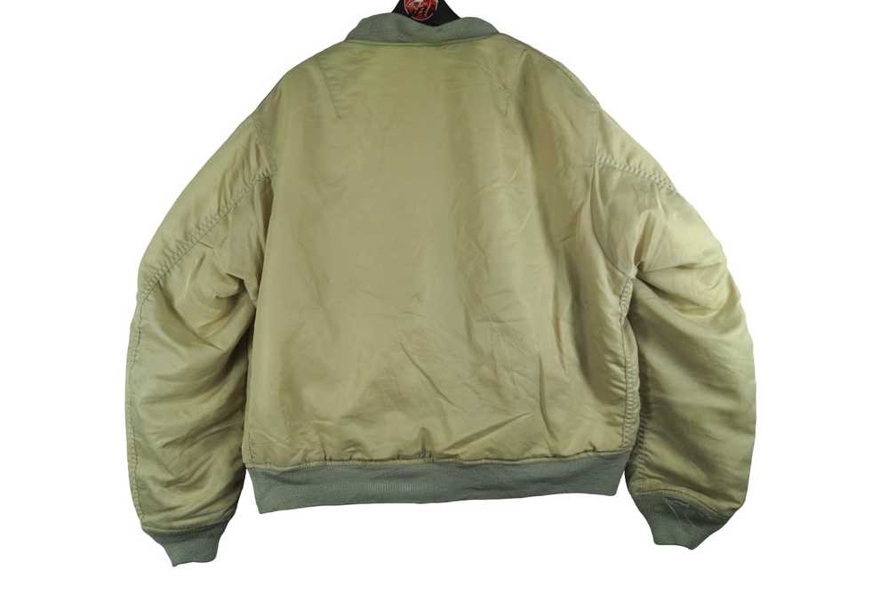 Alpha Industries × Made In Usa × Vintage MA-1 Alp… - image 7