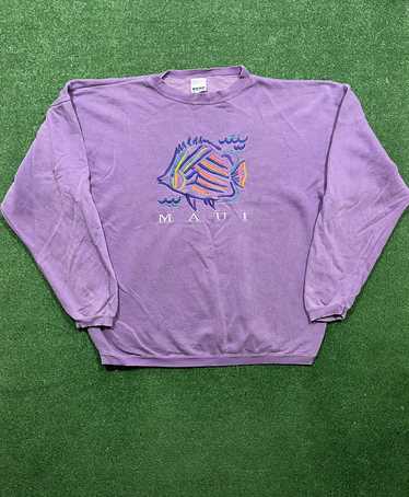 Archival Clothing × Vintage Maui Sweatshirt Embroi