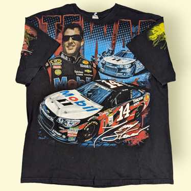 Vintage Vintage Nascar Tony Stewart AOP T-Shirt - image 1