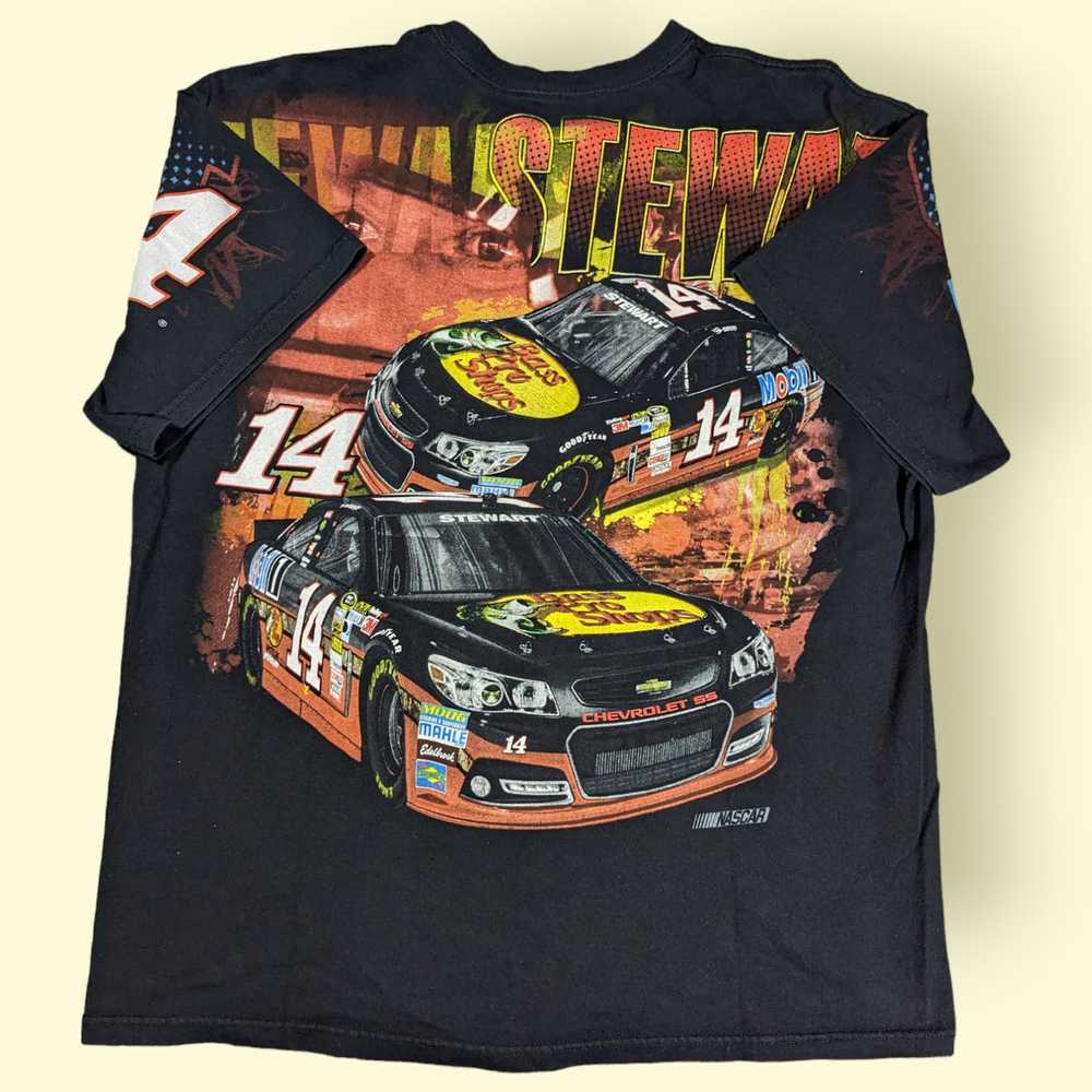 Vintage Vintage Nascar Tony Stewart AOP T-Shirt - image 2