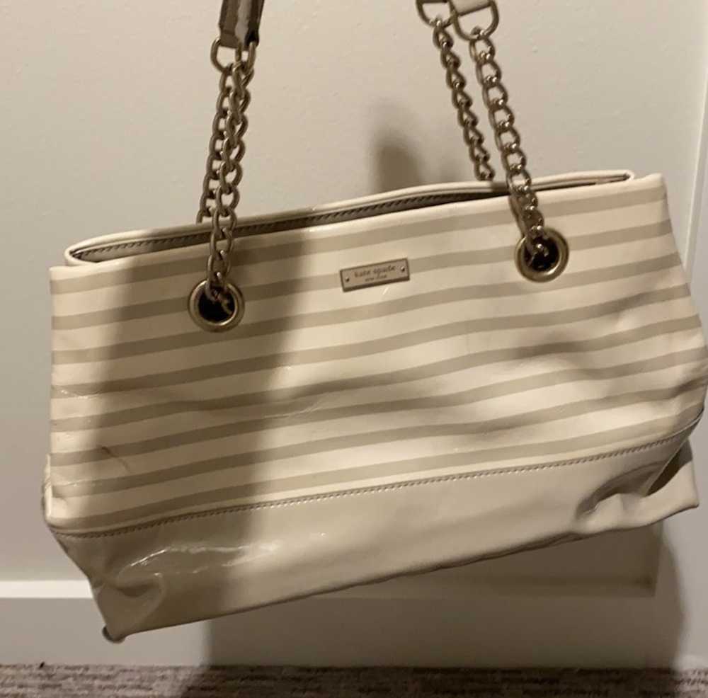 Kate Spade Kate spade stripe bag - image 1