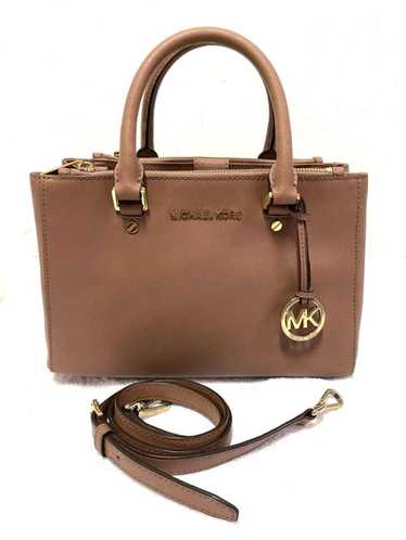 Michael Kors MICHAEL KORS SUTTON DUSTY ROSE LEATHE