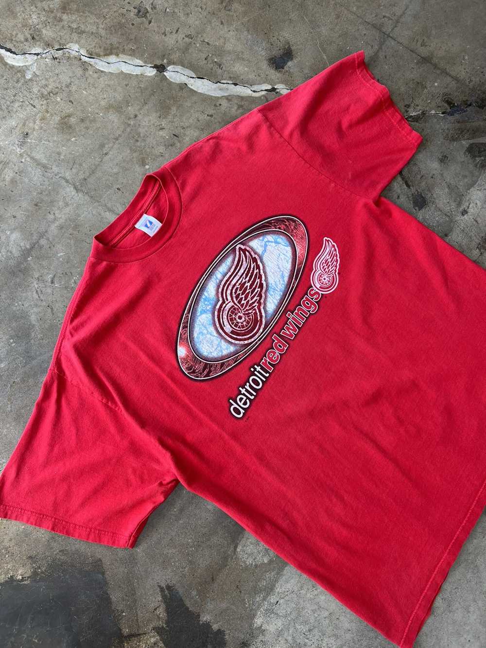 Vintage 90s NHL x Detroit Red Wings Hockey Jersey - XL – Rokit