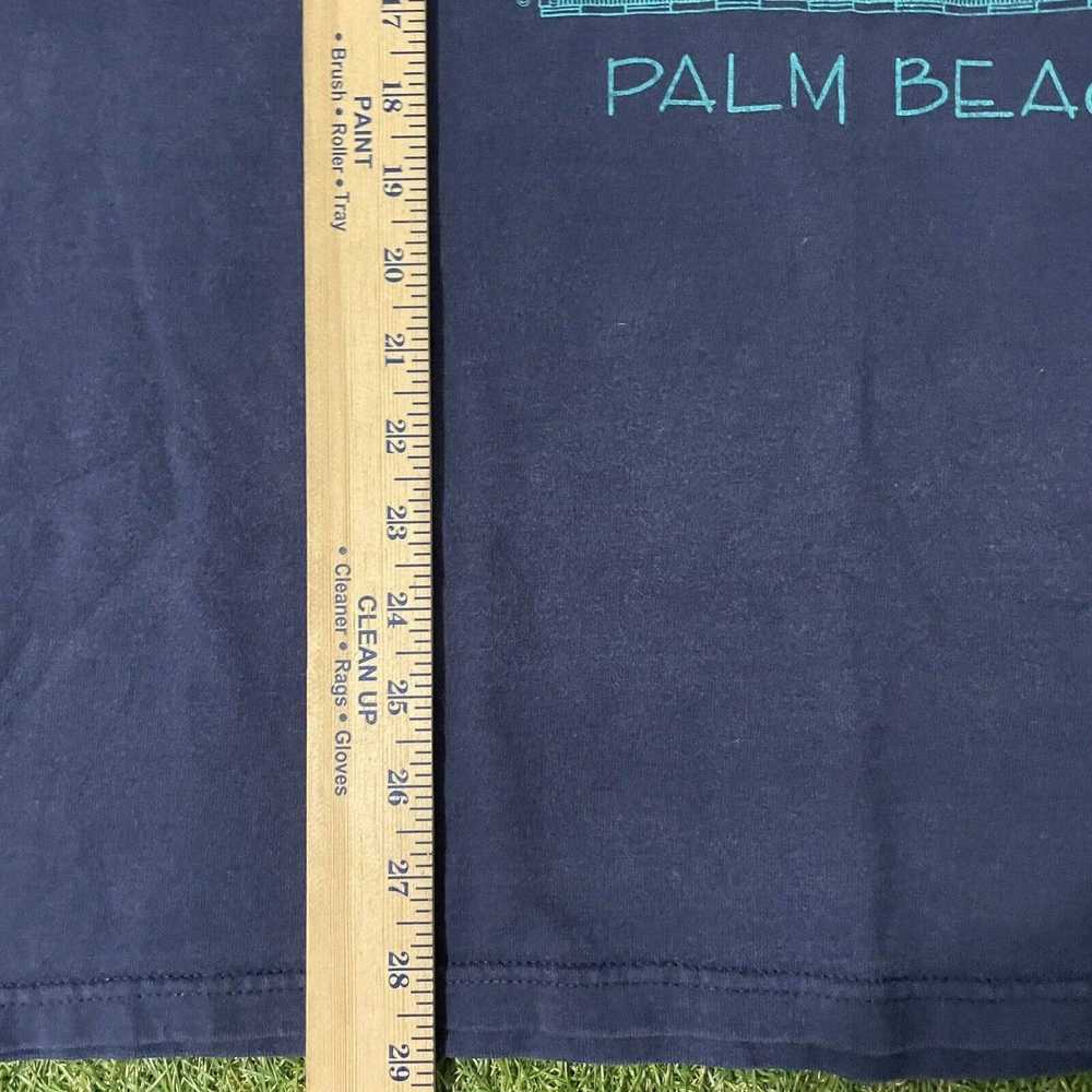 Vintage Vintage 90s Sail Boat T Shirt Palm Tree B… - image 5