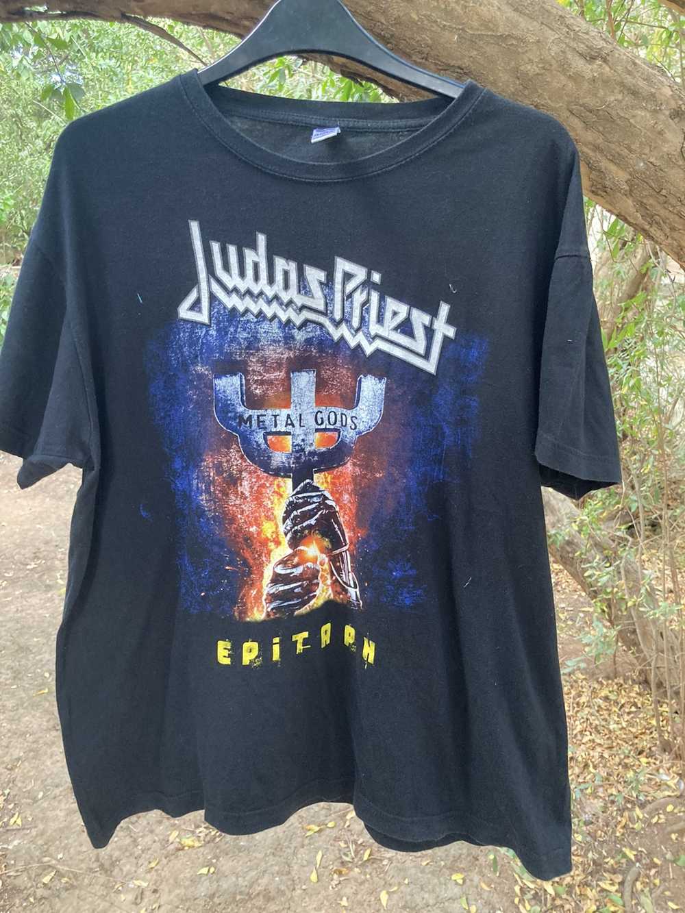 Band Tees × Metallica × Vintage judas priest - image 1