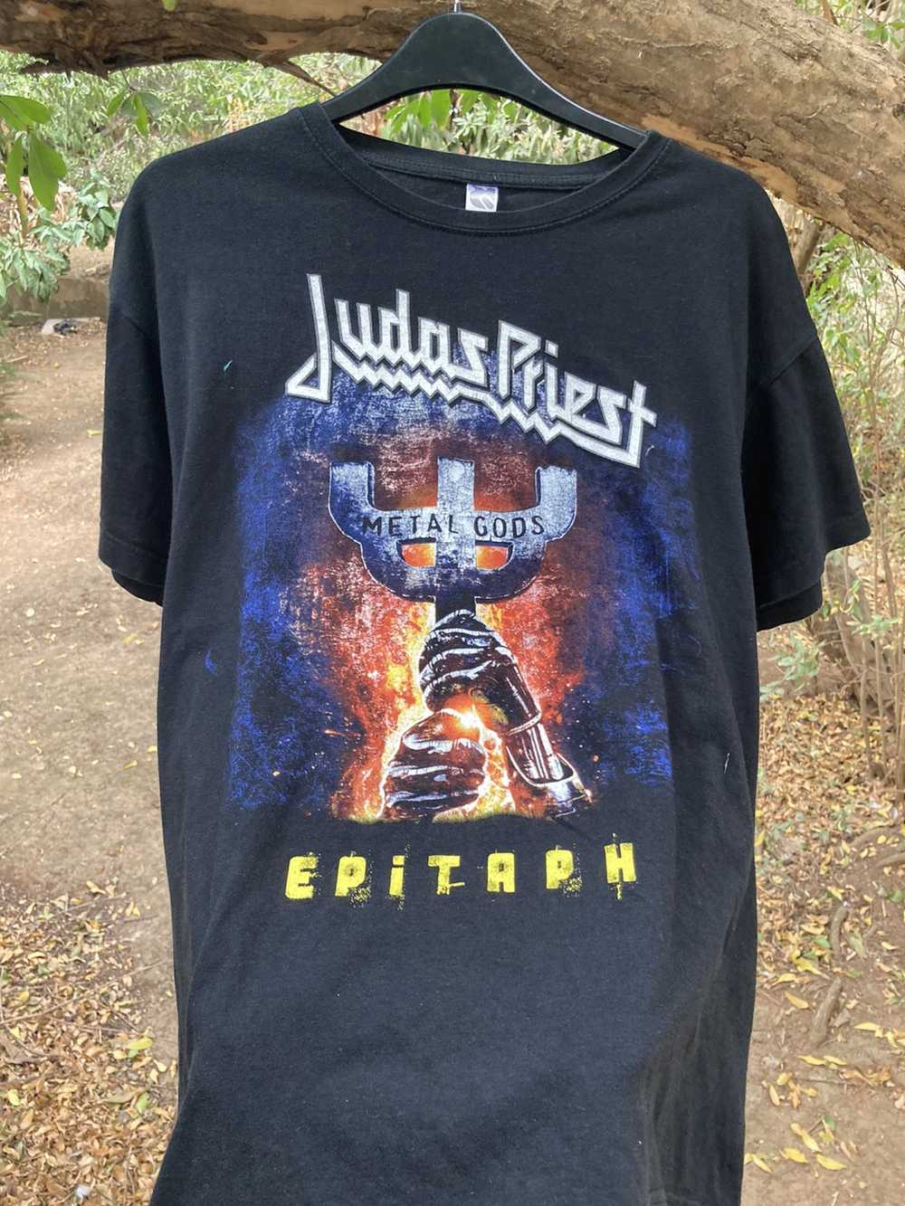 Band Tees × Metallica × Vintage judas priest - image 2