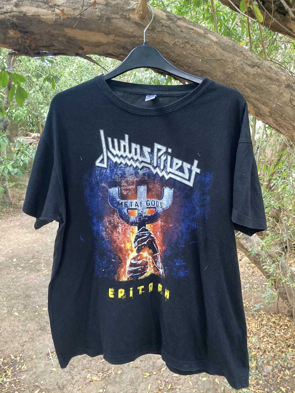 Band Tees × Metallica × Vintage judas priest - image 4