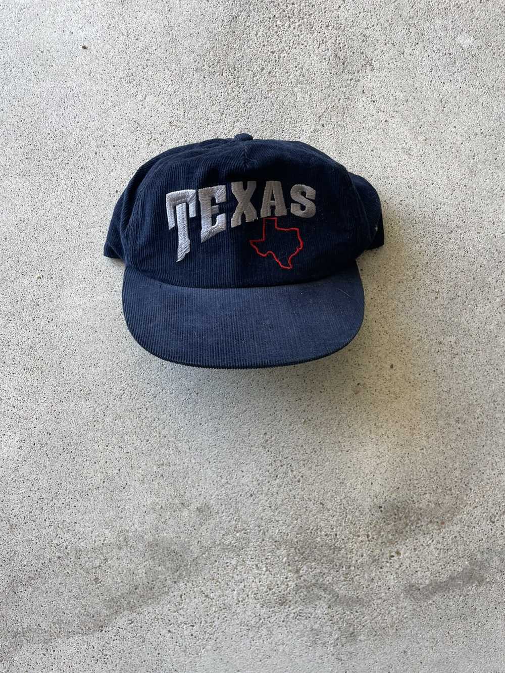 Vintage Vintage Made in USA Texas corduroy hat - image 1