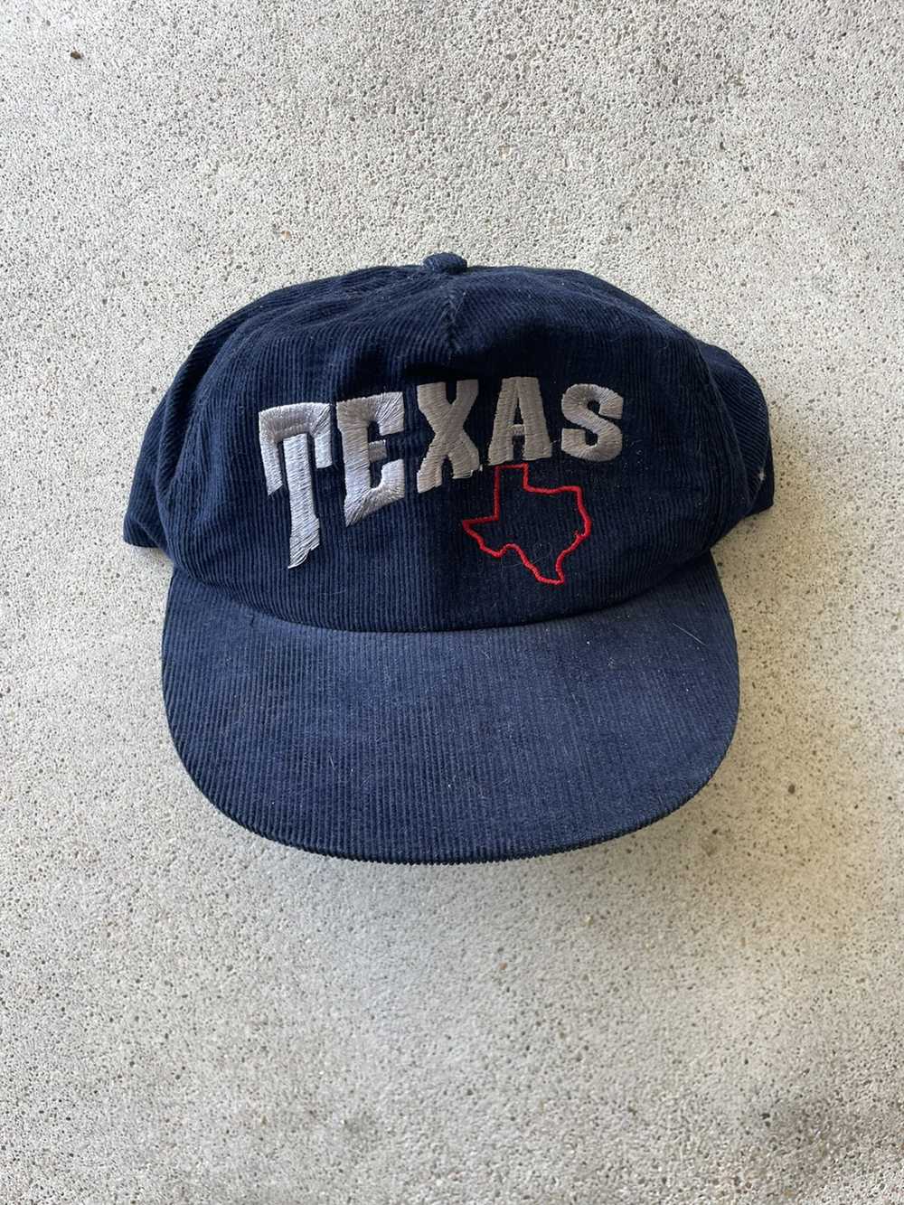 Vintage Vintage Made in USA Texas corduroy hat - image 2