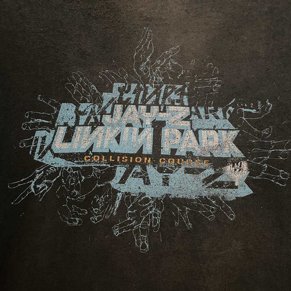 Band Tees × Jay Z × Vintage Jay-Z Linkin Park t s… - image 2