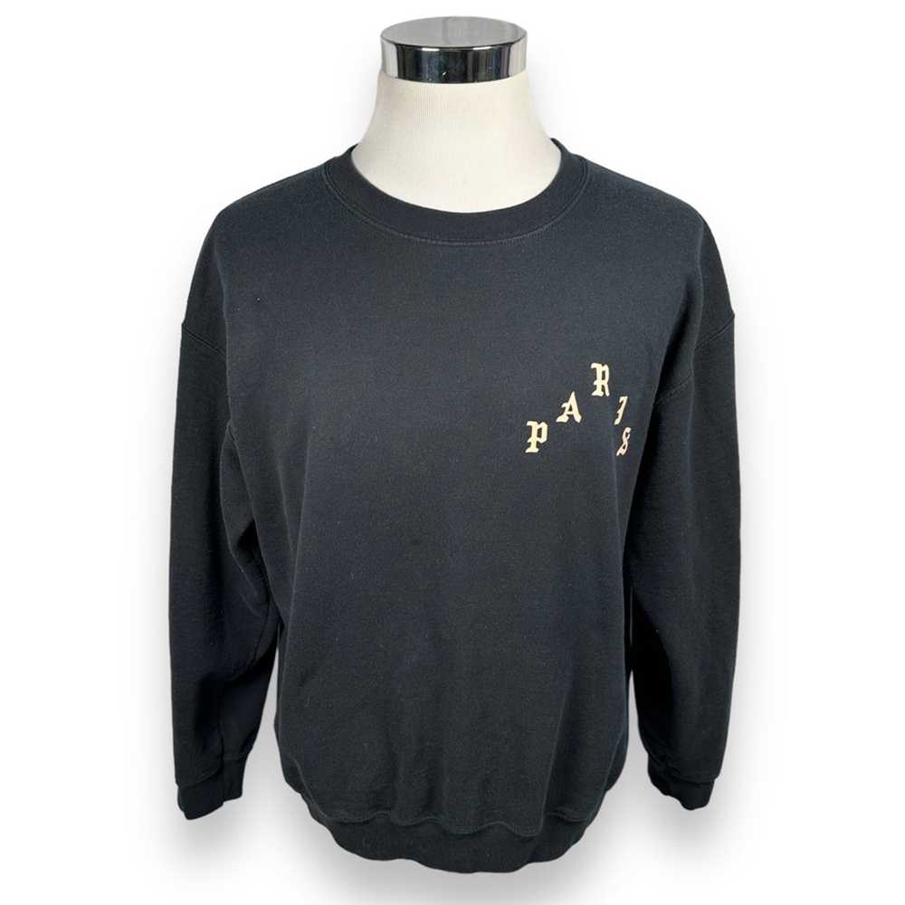 Gildan Kanye West Pablo Tour Paris Show Sweatshirt Me… - Gem