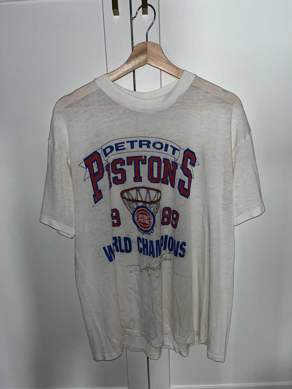 Vintage Vintage Bootleg Detroit Pistons Tee - image 1