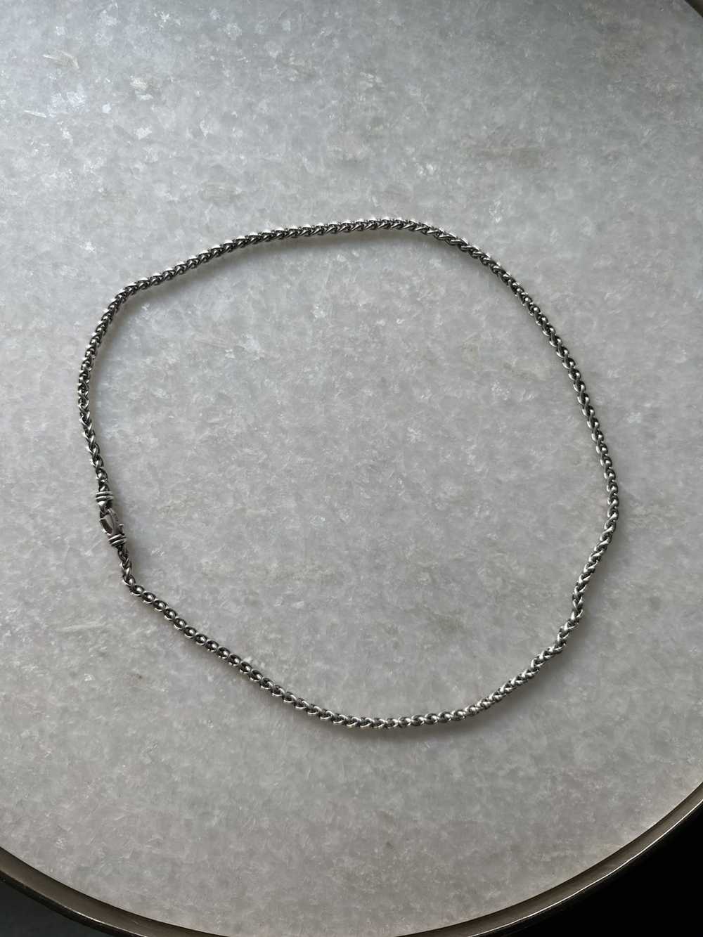 David Yurman Wheat Chain Necklace - image 3