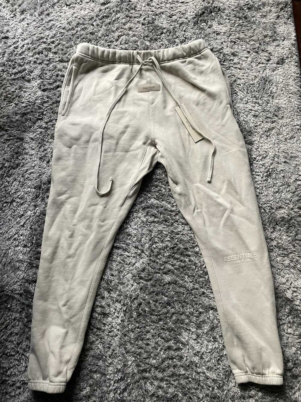 Fear of God Cream essentials sweatpants - image 1