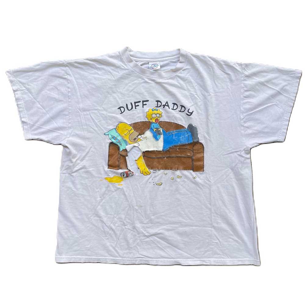 retro-city-threads Duff Beer Duffman Simpsons Full-Button Baseball Jersey *IN-STOCK* Adult Small