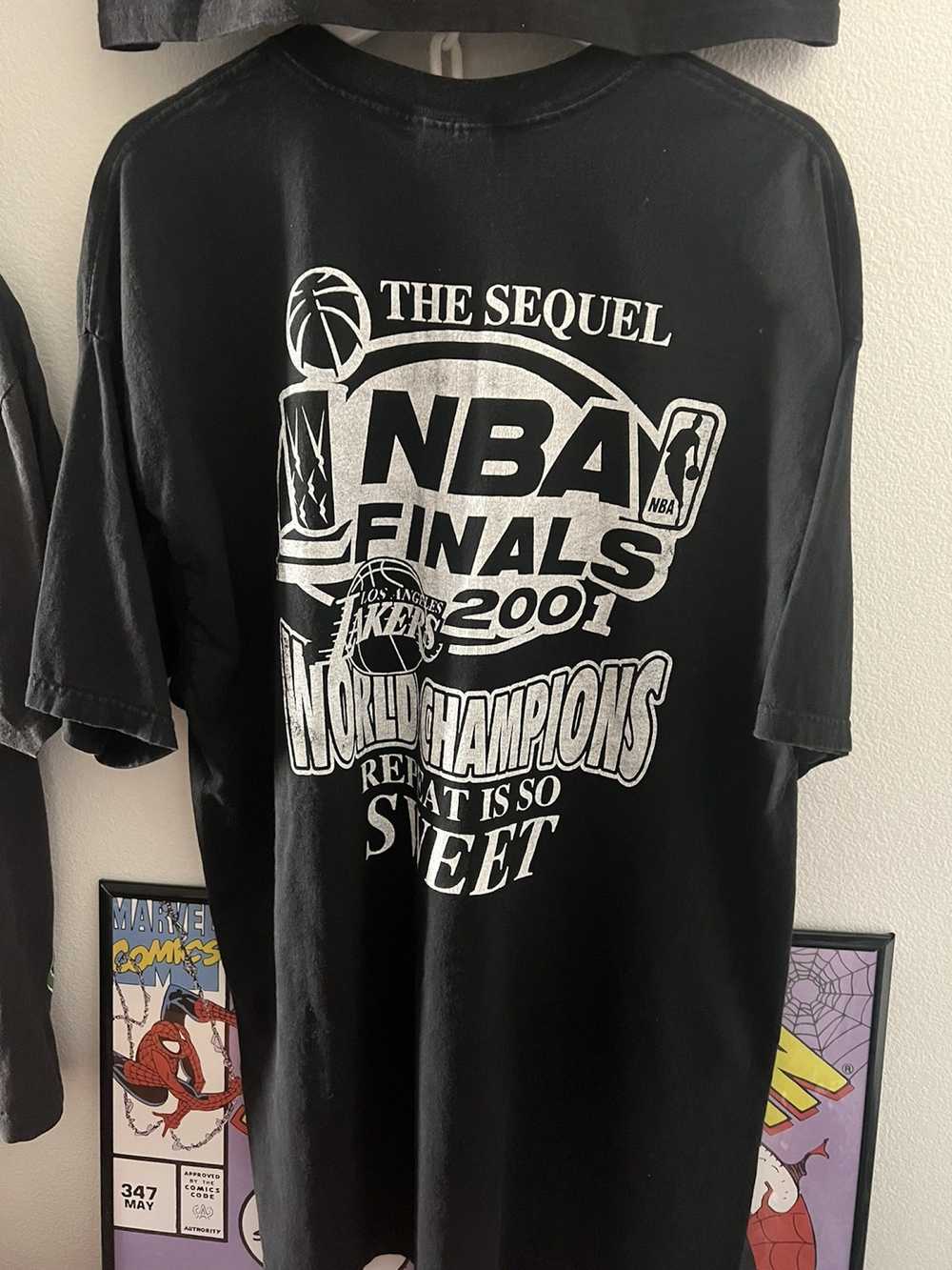 Vintage Vintage Kobe Bryant And Shaq Shirt Lakers Nba… Gem