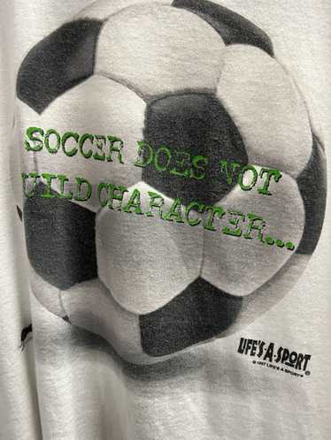 Vintage Vintage Life’s A Sport Soccer Tshirt