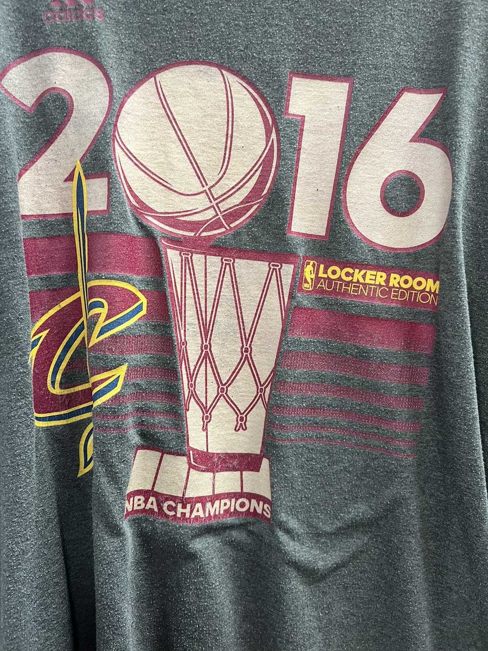 Cleveland Cavaliers 2016 NBA Championship Locker Room Authentic Edition T  Shirt