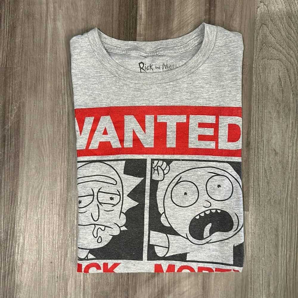 Ripple Junction Rick and Morty Wanted Tee - image 1