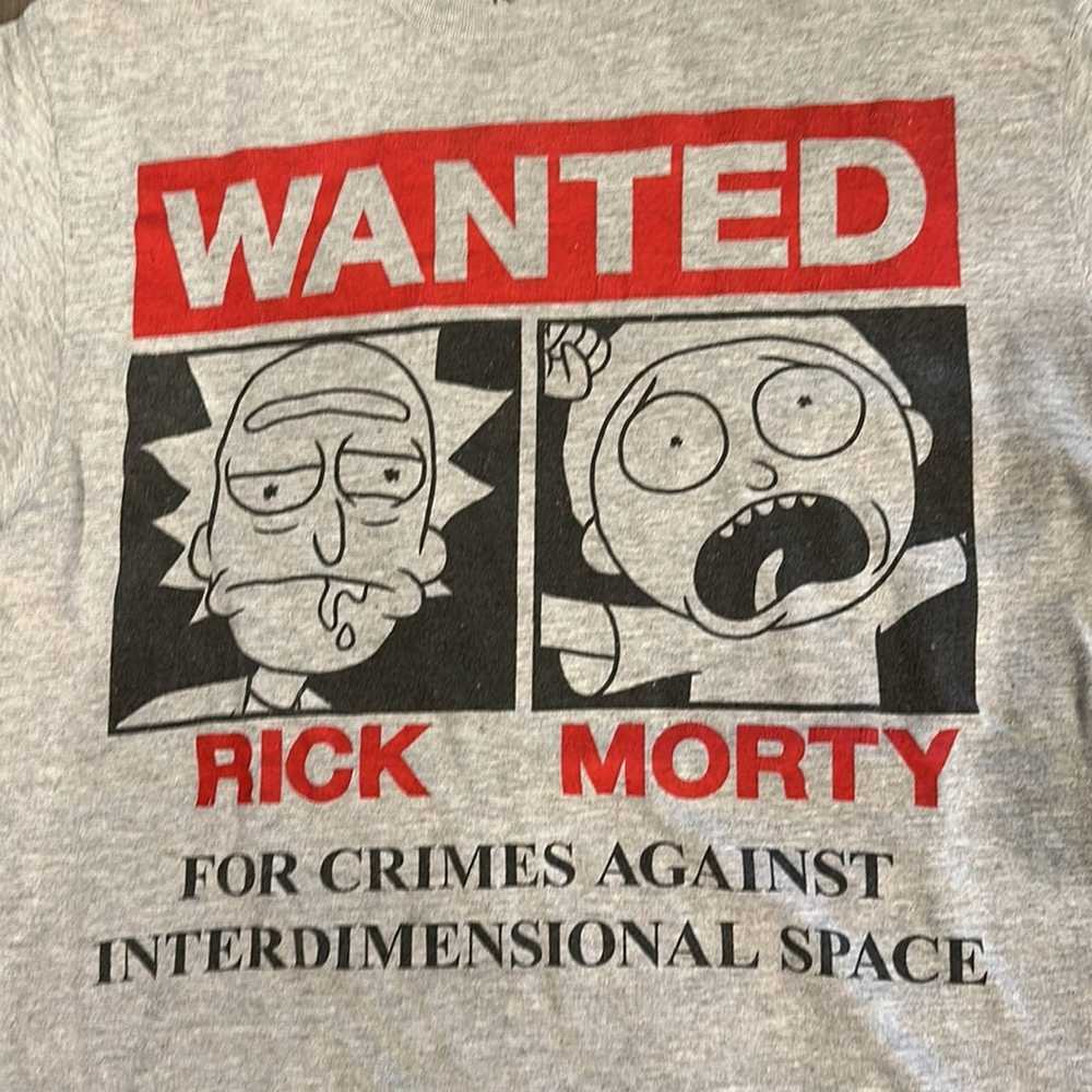 Ripple Junction Rick and Morty Wanted Tee - image 4
