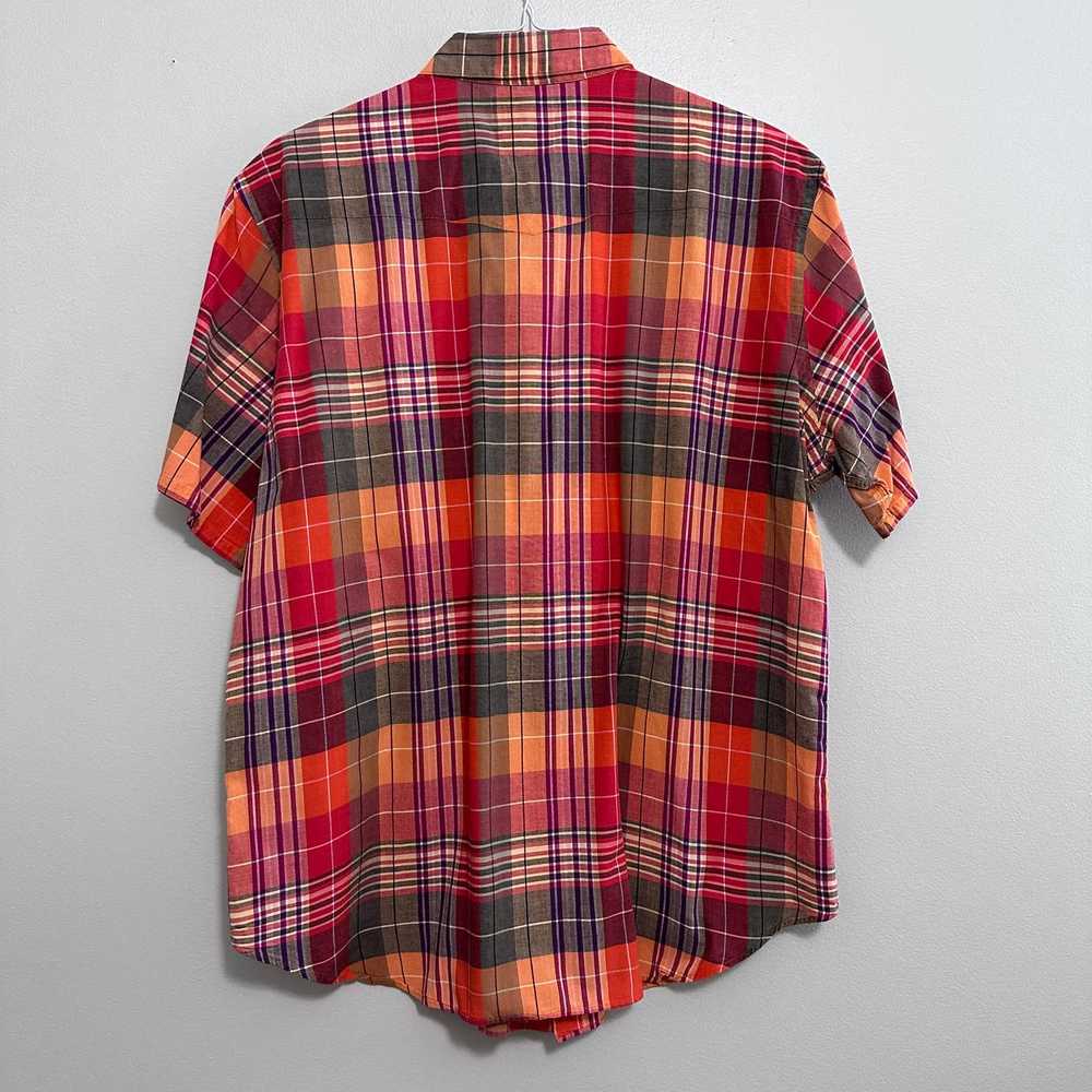 Polo Ralph Lauren Polo Ralph Lauren orange plaid … - image 3