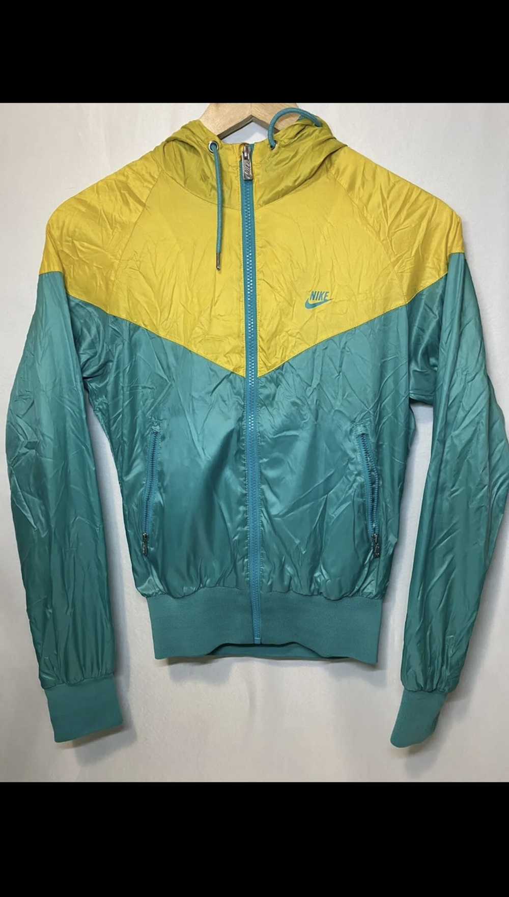 Nike × Vintage Vintage Nike Windbreaker Jacket Fu… - image 2