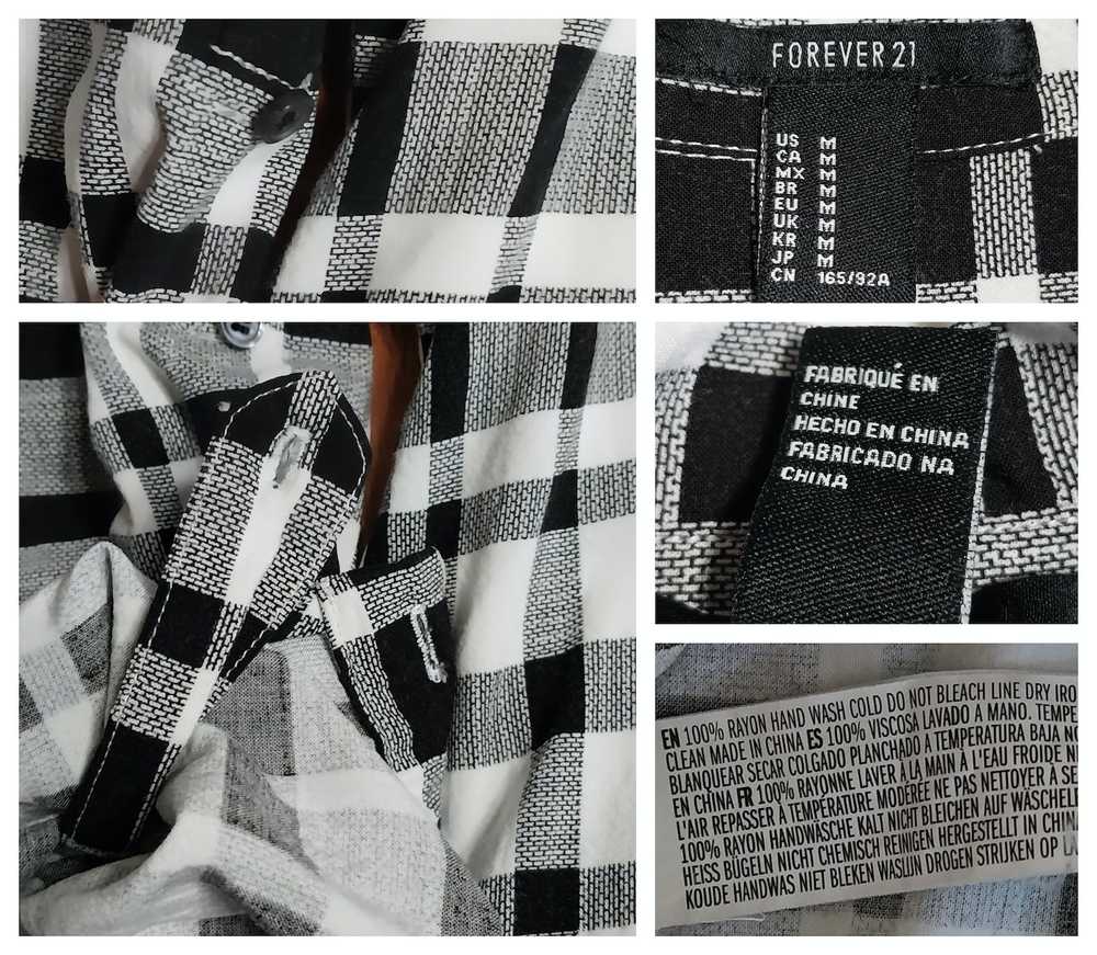 Forever 21 Forever 21 Plaid Check Shirt - image 4