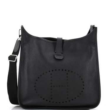 HERMES Hermès 2010 Pre-Owned Evelyne PM Crossbody Bag - Black for