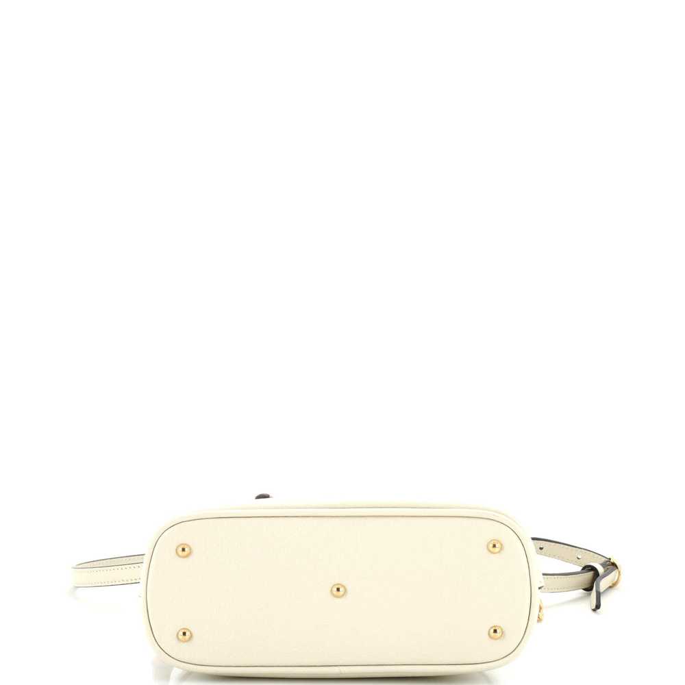 GUCCI Diana NM Bamboo Dome Top Handle Bag Leather… - image 4