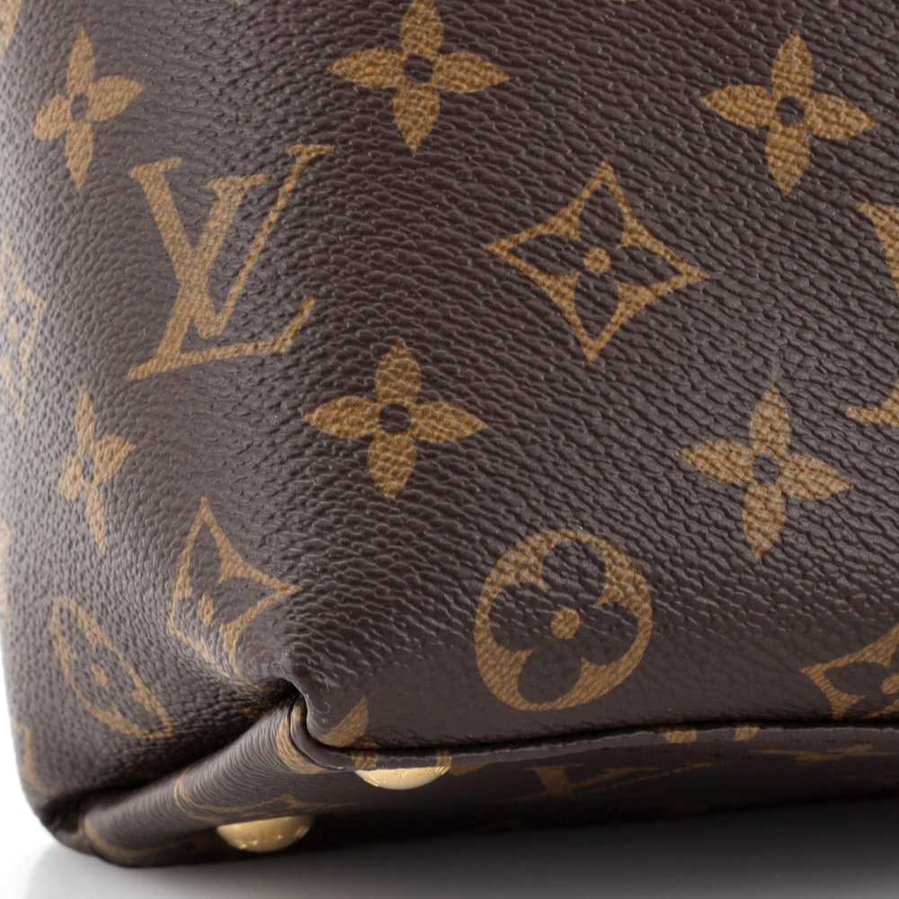 louis vuitton v tote monogram canvas and leather