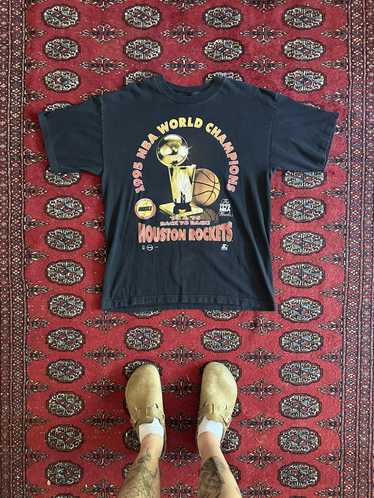 CustomCat Houston Rockets Retro NBA T-Shirt Daisy / M