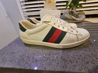 GUCCI #40287 Pink GG Canvas Sneakers (US 7.5 EU 37.5)