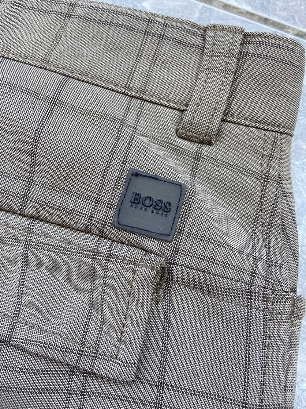 Hugo Boss × Luxury × Vintage Classic slim plaid p… - image 10