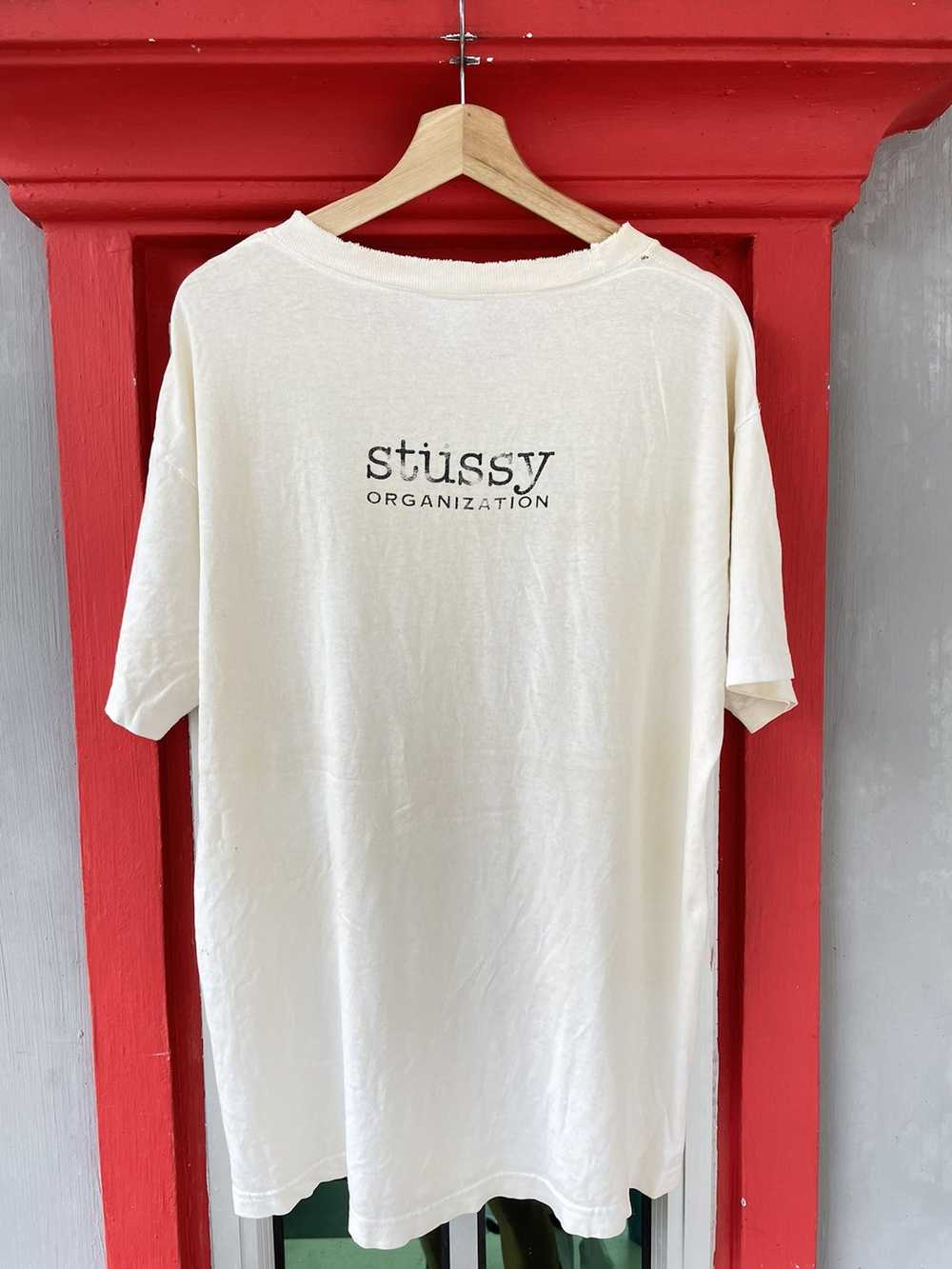 Stussy × Vintage Distressed Vintage 90s Stussy Cr… - image 4