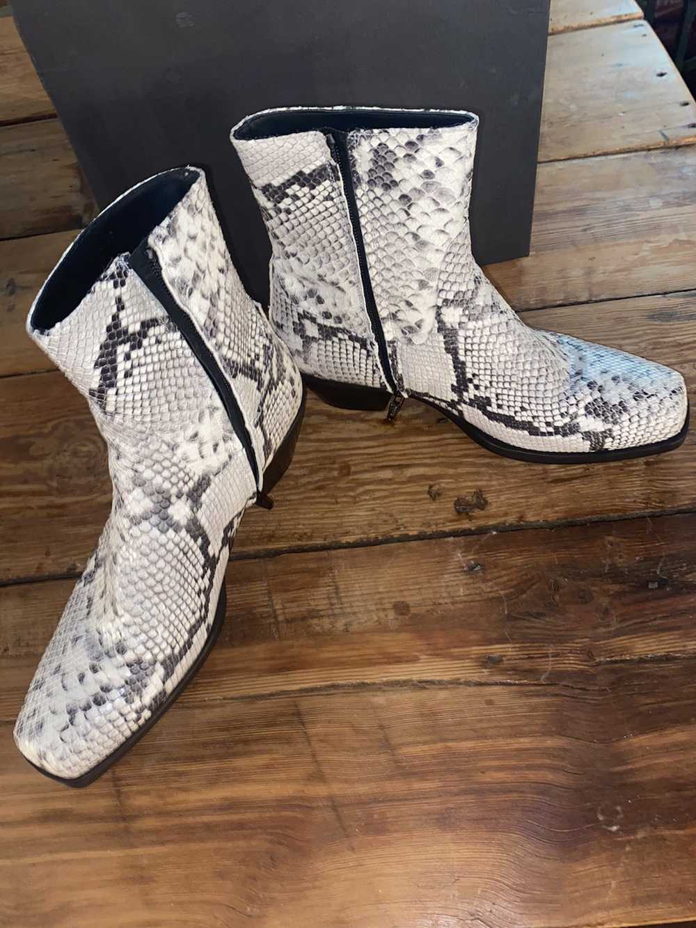 Misbhv Misbhv iggy snakeskin boot - image 2