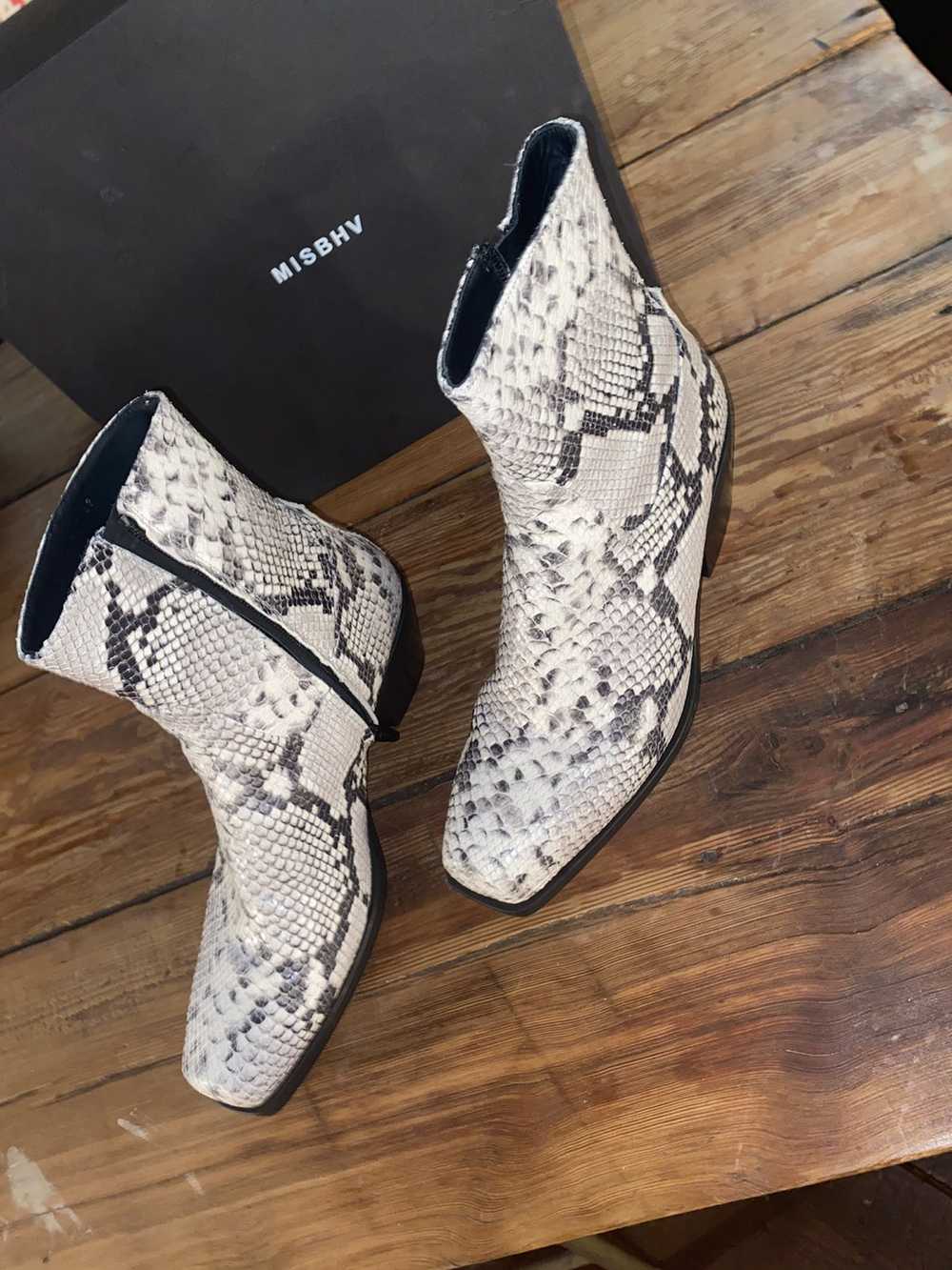 Misbhv Misbhv iggy snakeskin boot - image 3